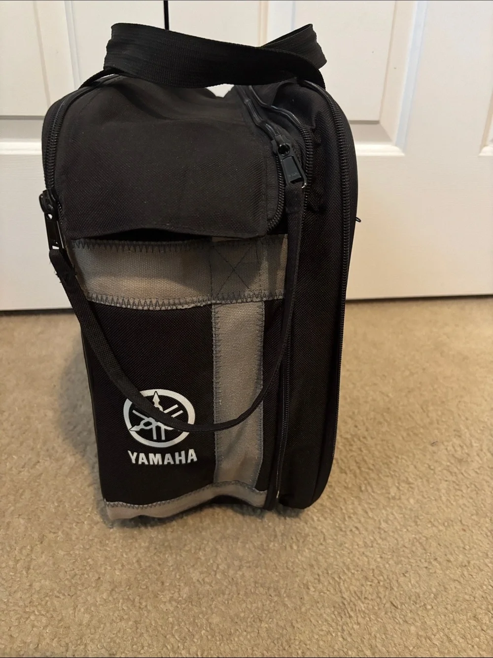 Yamaha Tenere Black Equipment Bag With Silver Logo